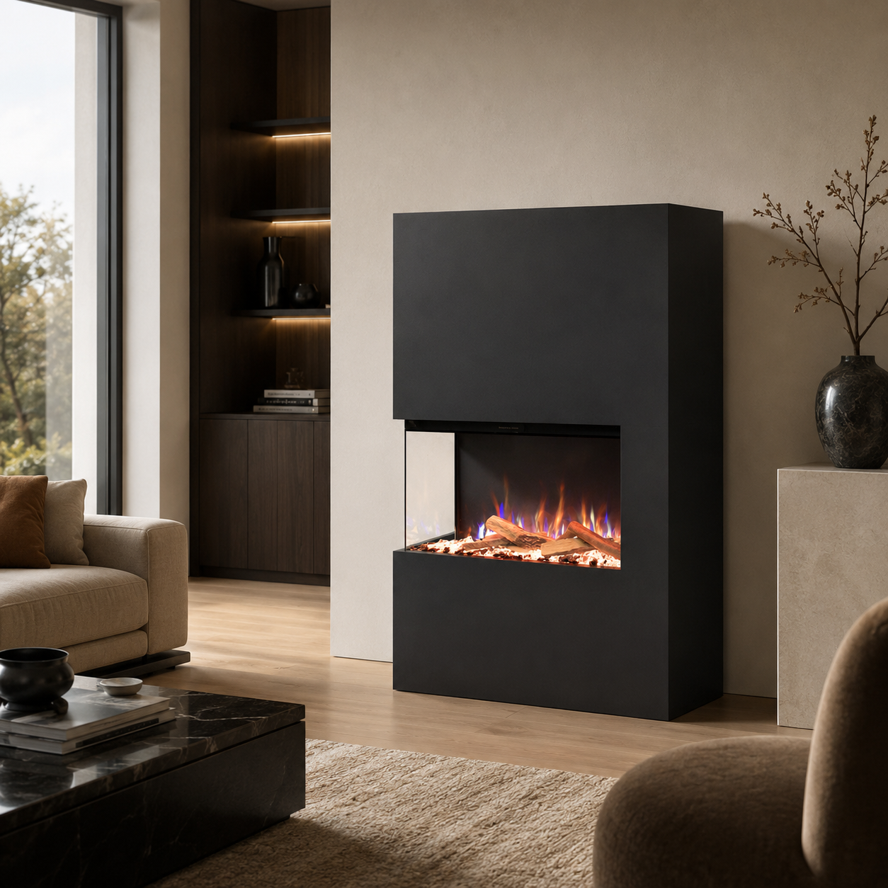 Cheminée électrique Glow Fire Portia E-Motion 3D