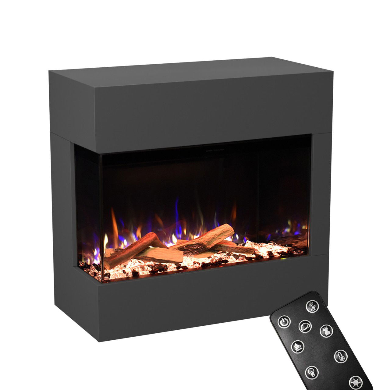 Glow Fire Portia Mini Grau Elektrokamin