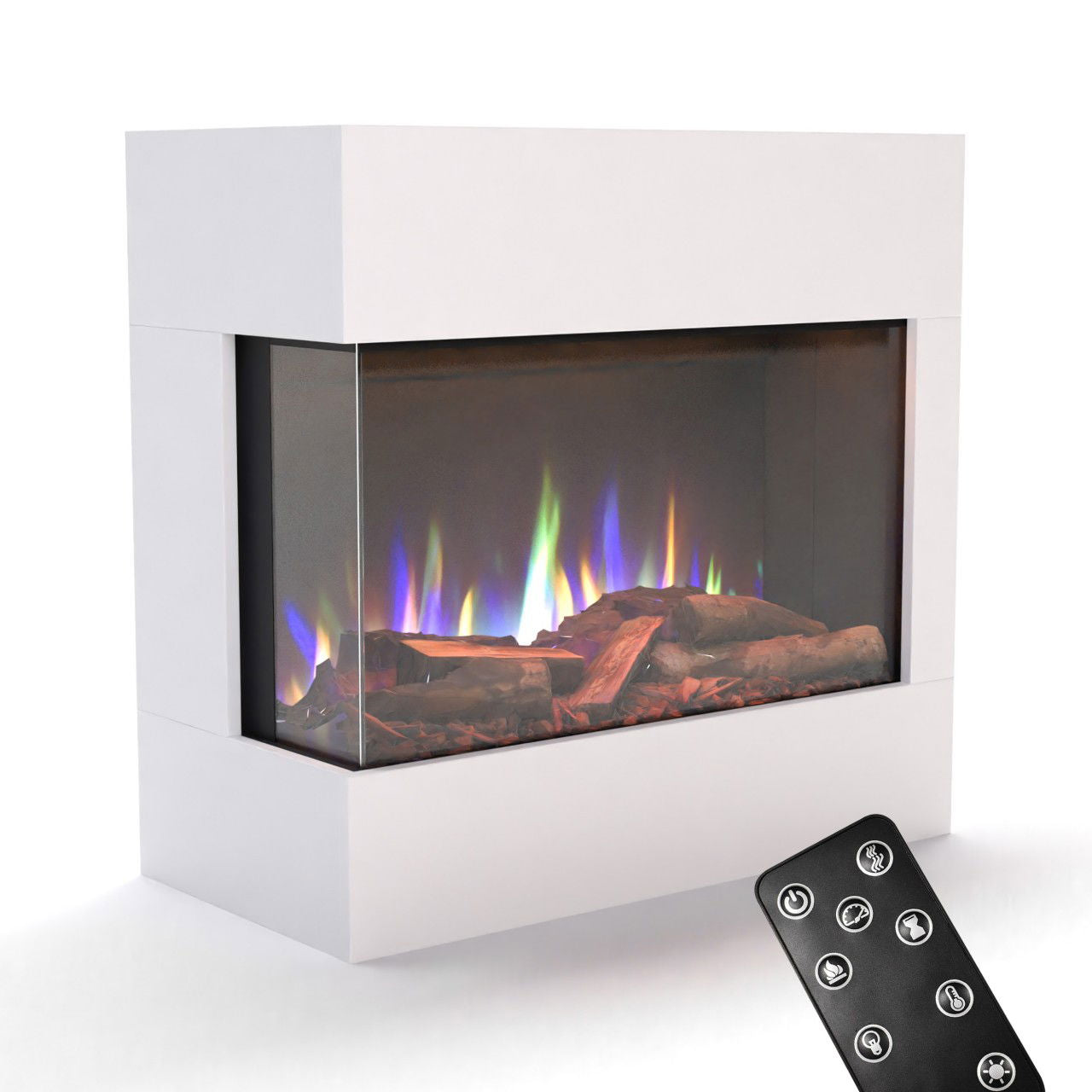 Glow Fire Portia Mini Weiß Elektrokamin