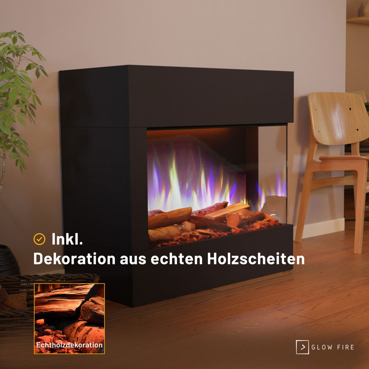 Glow Fire Portia Mini Elektrokamin