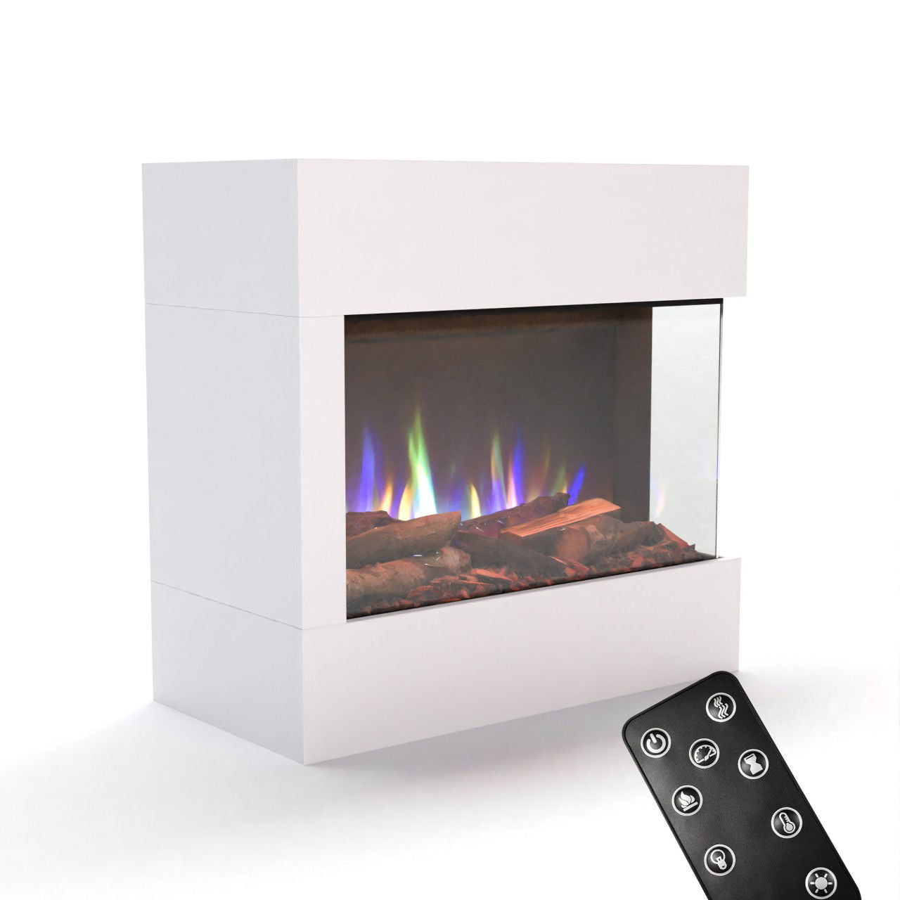 Glow Fire Portia Mini Weiß Elektrokamin