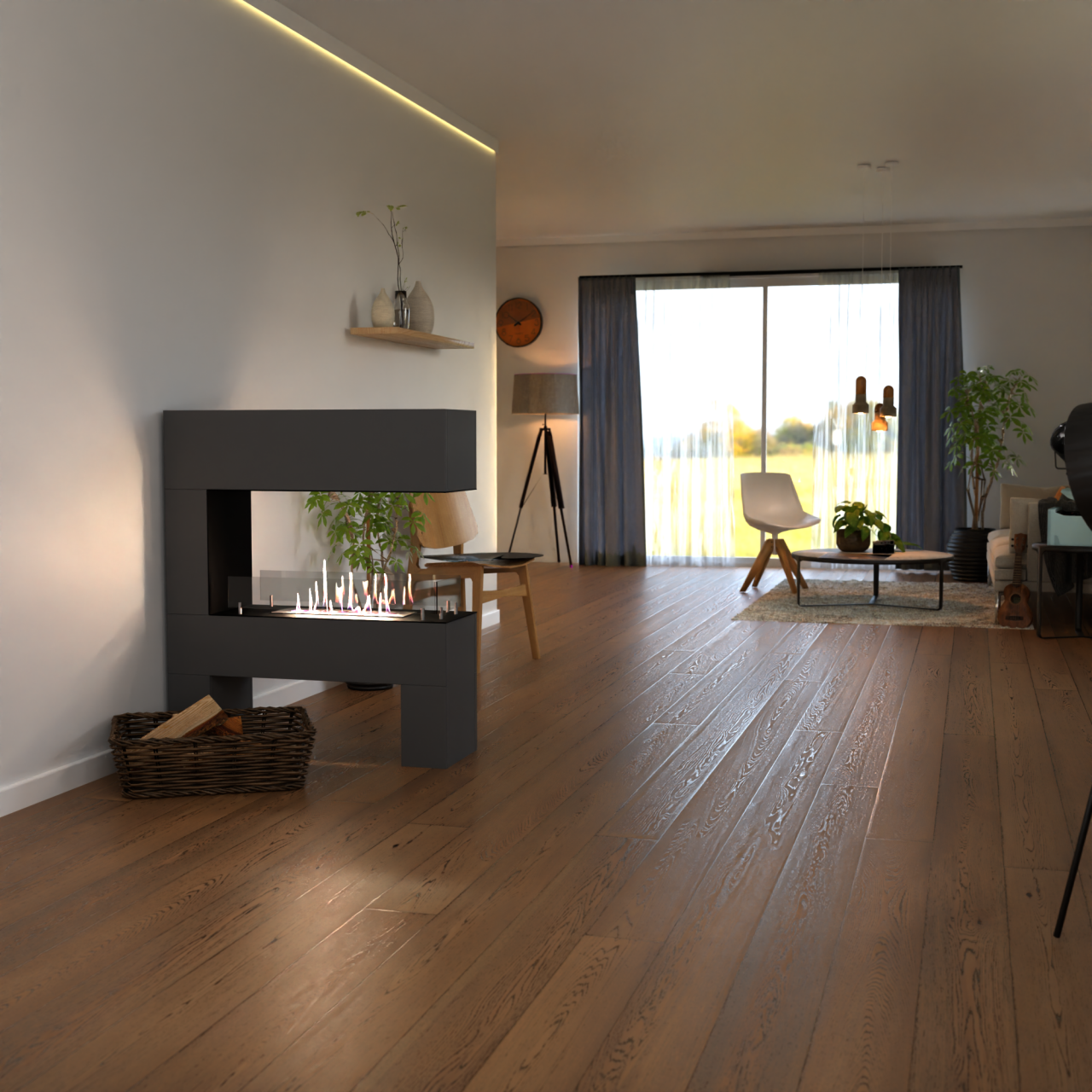 Glow Fire Rogaland Ethanol Kamin