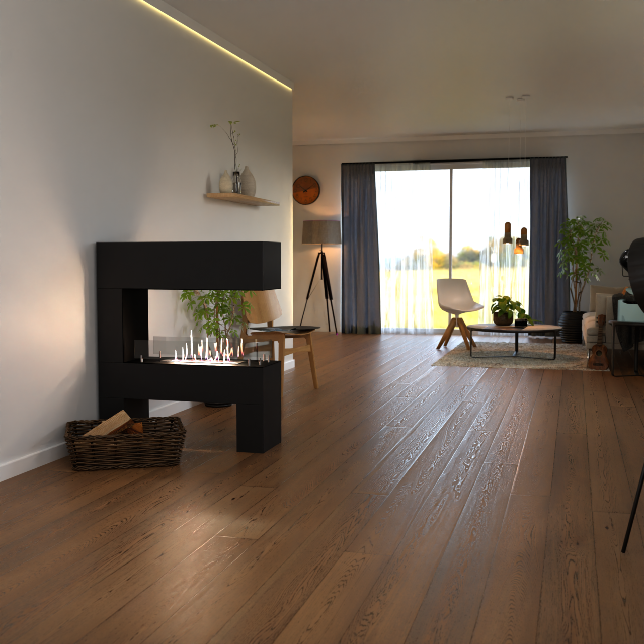 Glow Fire Rogaland Ethanol Kamin