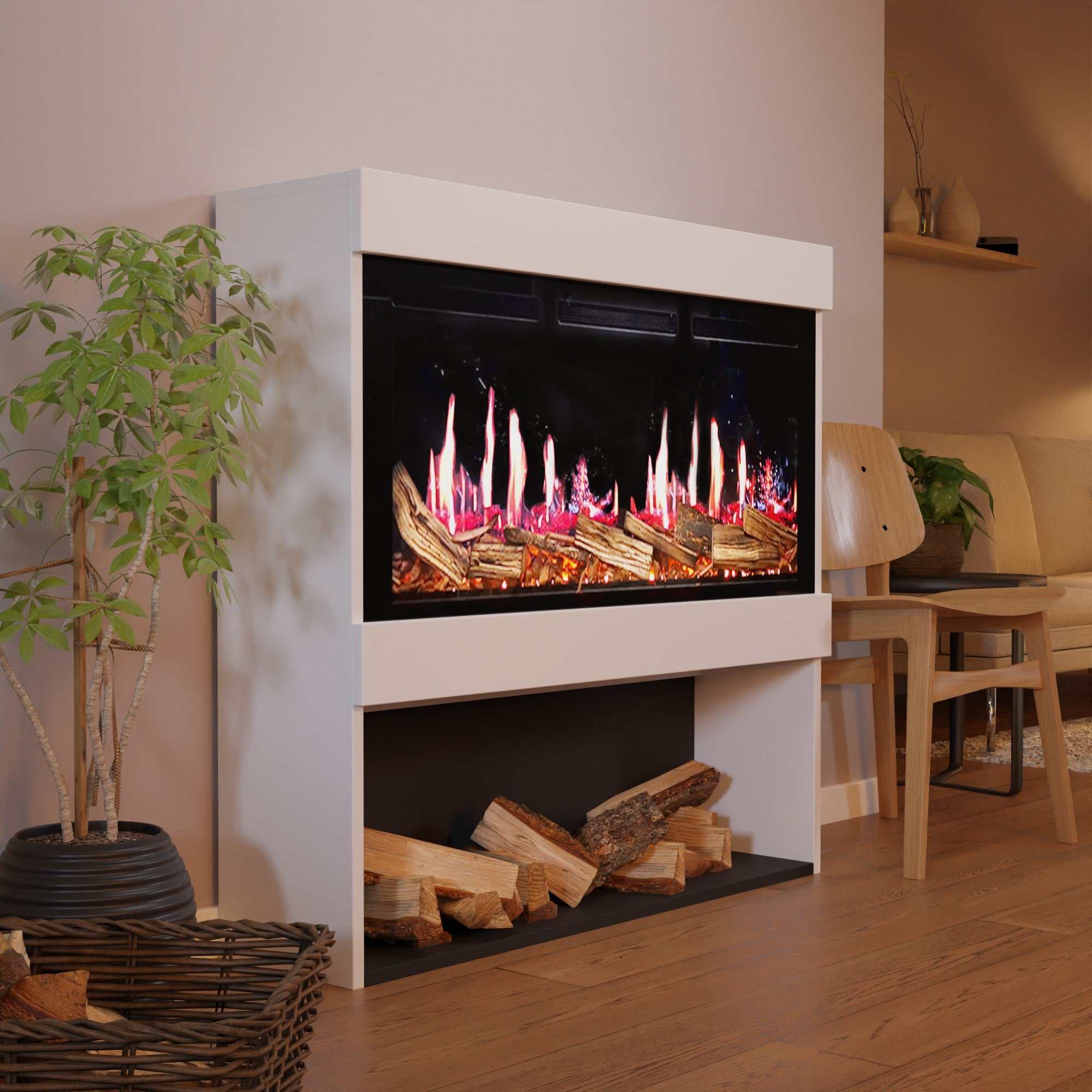 Glow Fire SCM-2 Kominek elektryczny Screen Motion