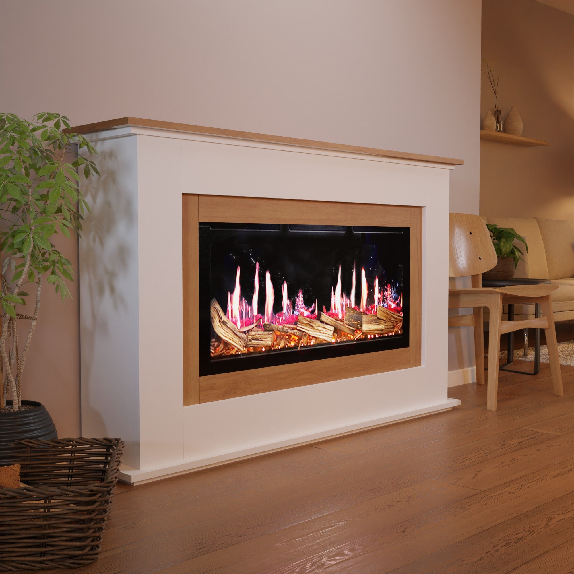 Glow Fire SCM-4 Kominek elektryczny Screen Motion