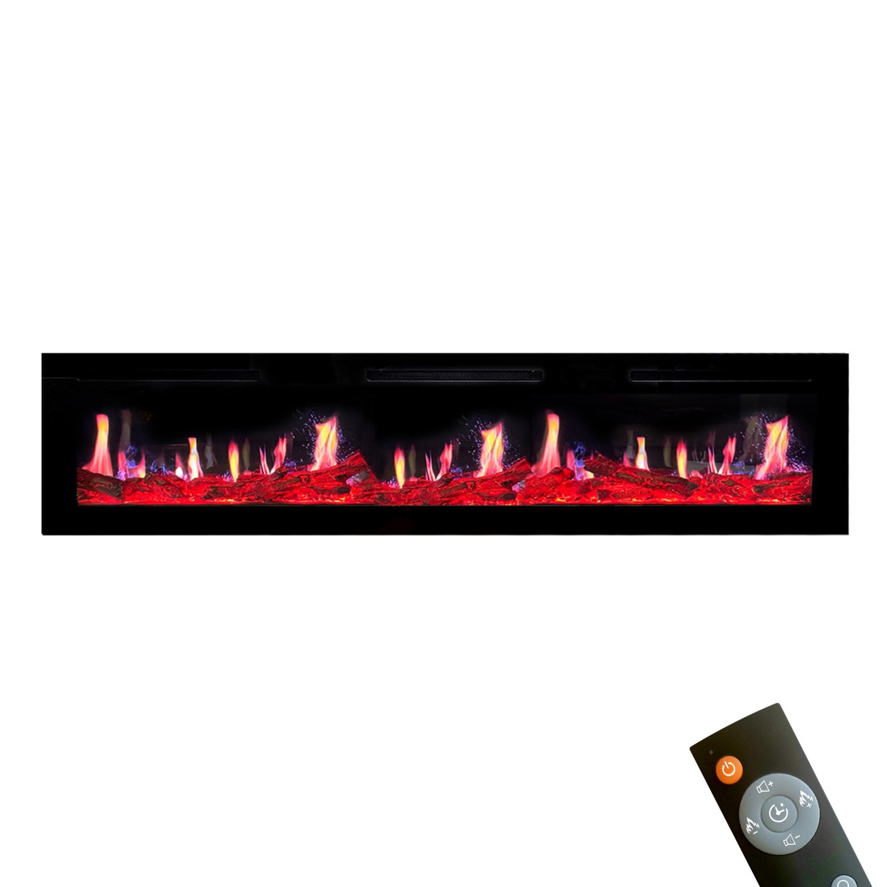 Glow Fire SCM Schwarz Elektrokamin