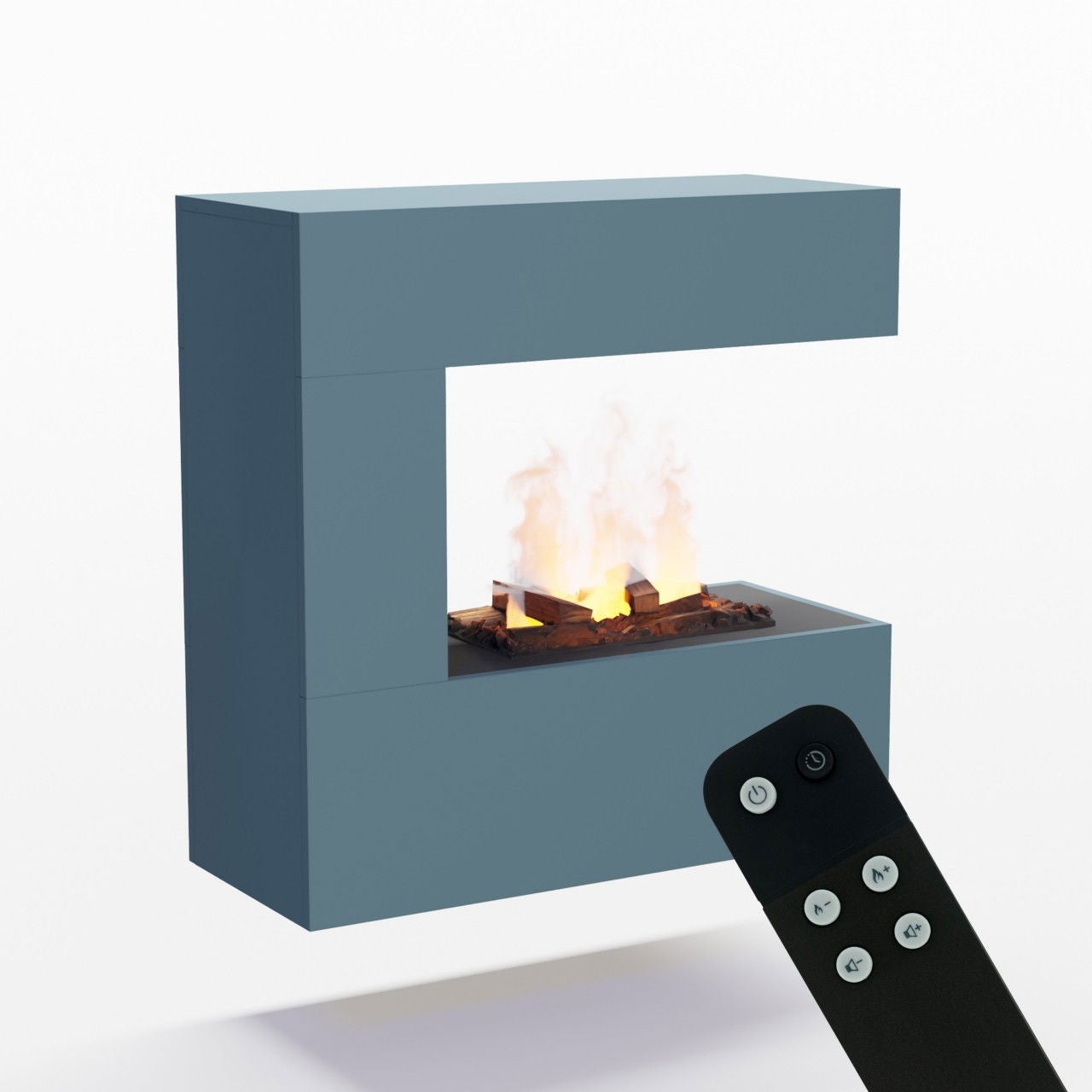 Glow Fire Schiller Wall Multicolor Elektrokamin mit Wasserdampf