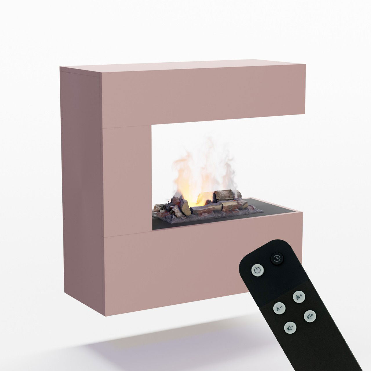 Glow Fire Schiller Wall Multicolor Elektrokamin mit Wasserdampf