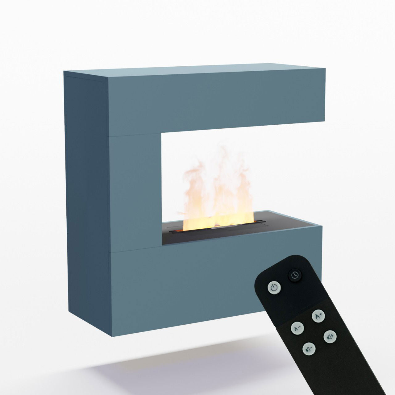 Glow Fire Schiller Wall Multicolor Elektrokamin mit Wasserdampf