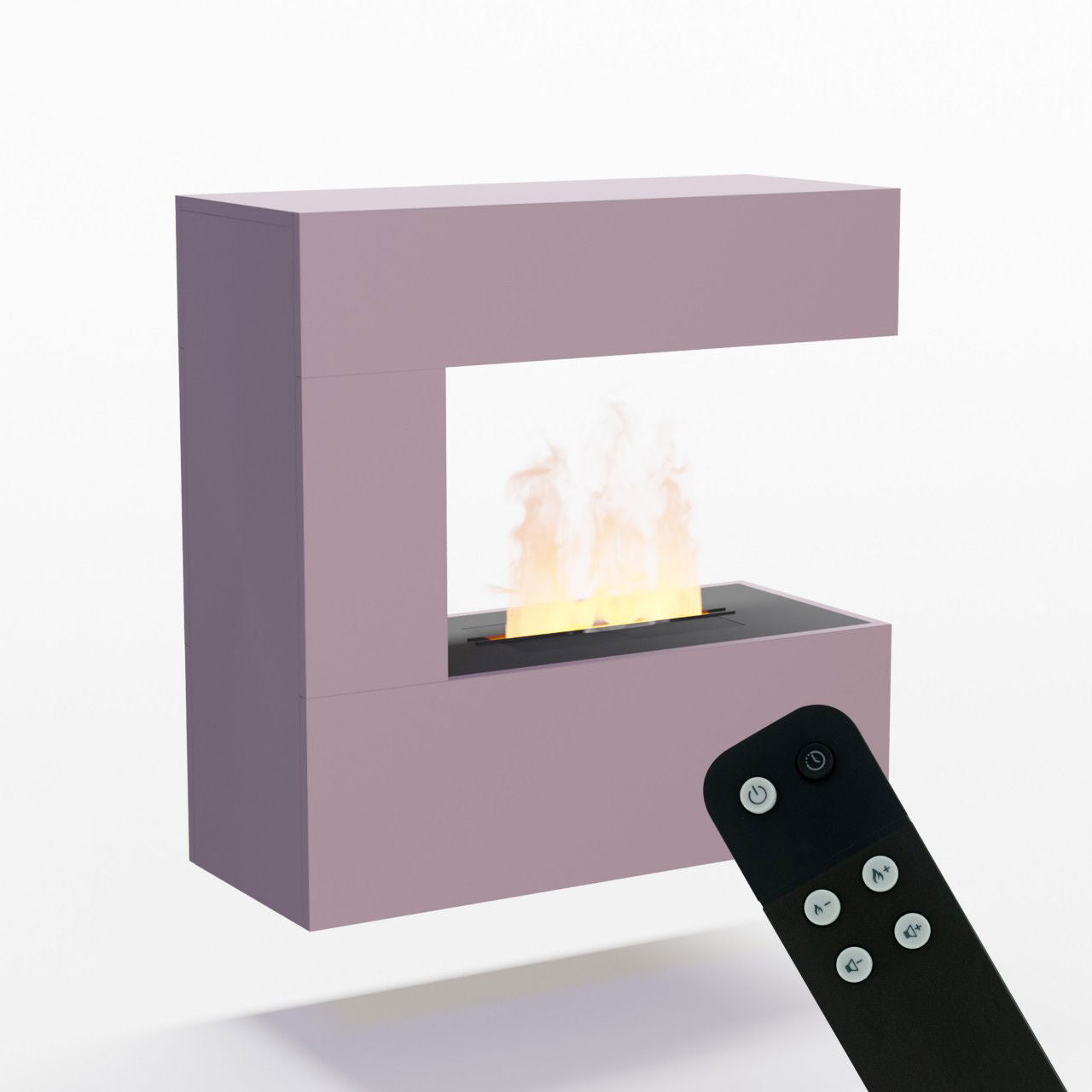 Glow Fire Schiller Wall Multicolor Elektrokamin mit Wasserdampf