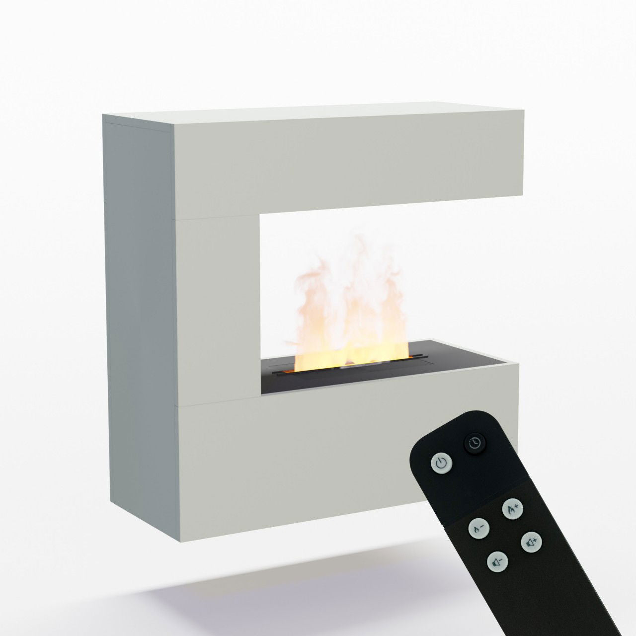 Glow Fire Schiller Wall Multicolor Elektrokamin mit Wasserdampf