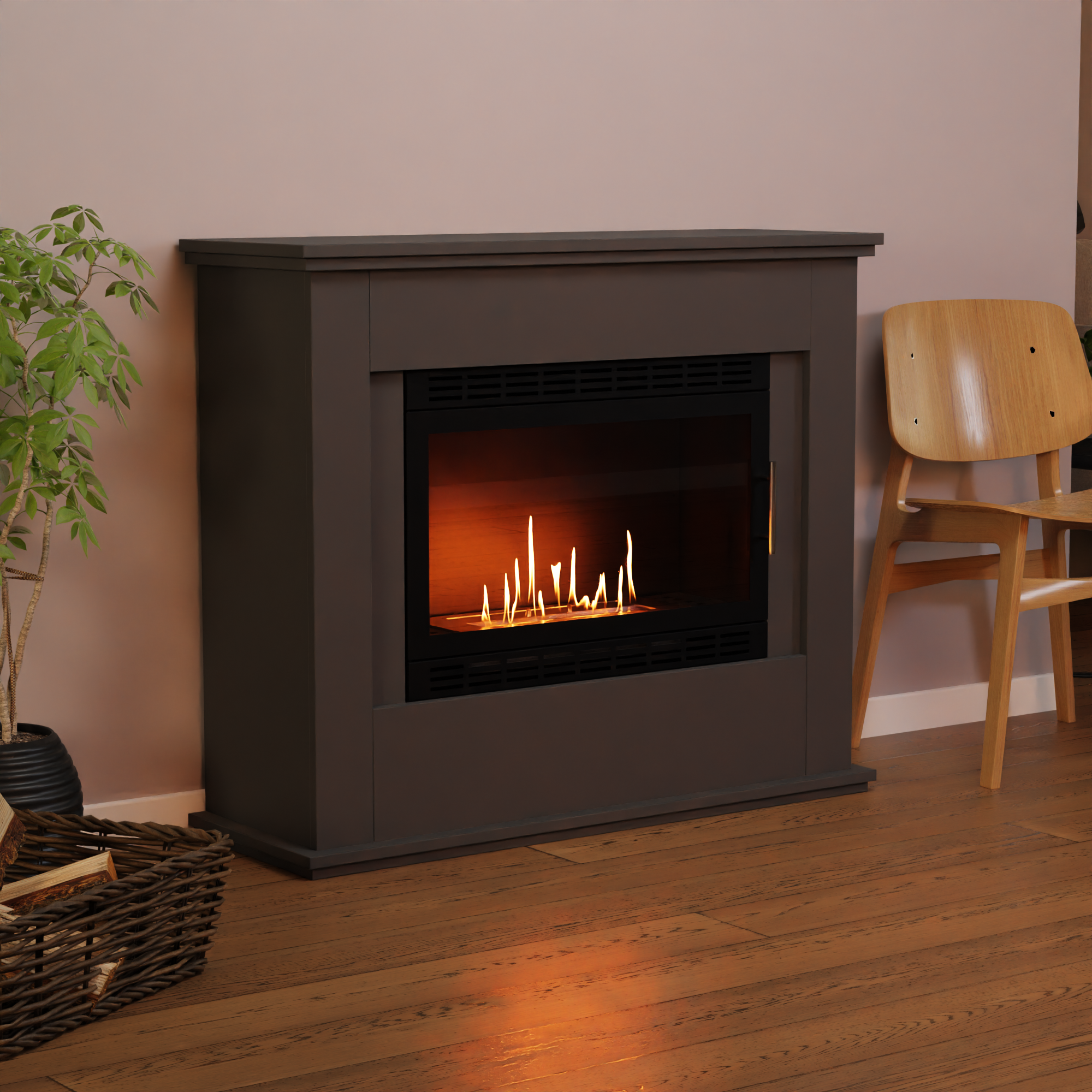 Glow Fire Skien XL Vision Cheminée à l’éthanol