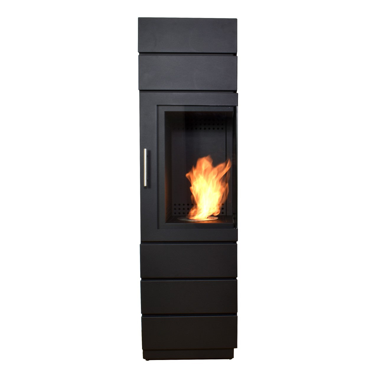 Glow Fire Mora Ethanol Kamin Schwarz