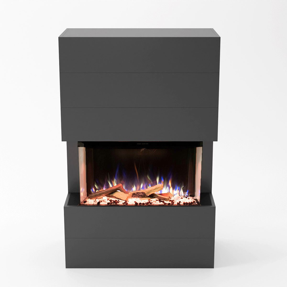 Glow Fire Portia Grau Elektrokamin