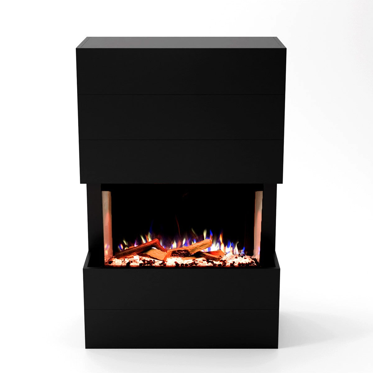 Glow Fire Portia Schwarz Elektrokamin
