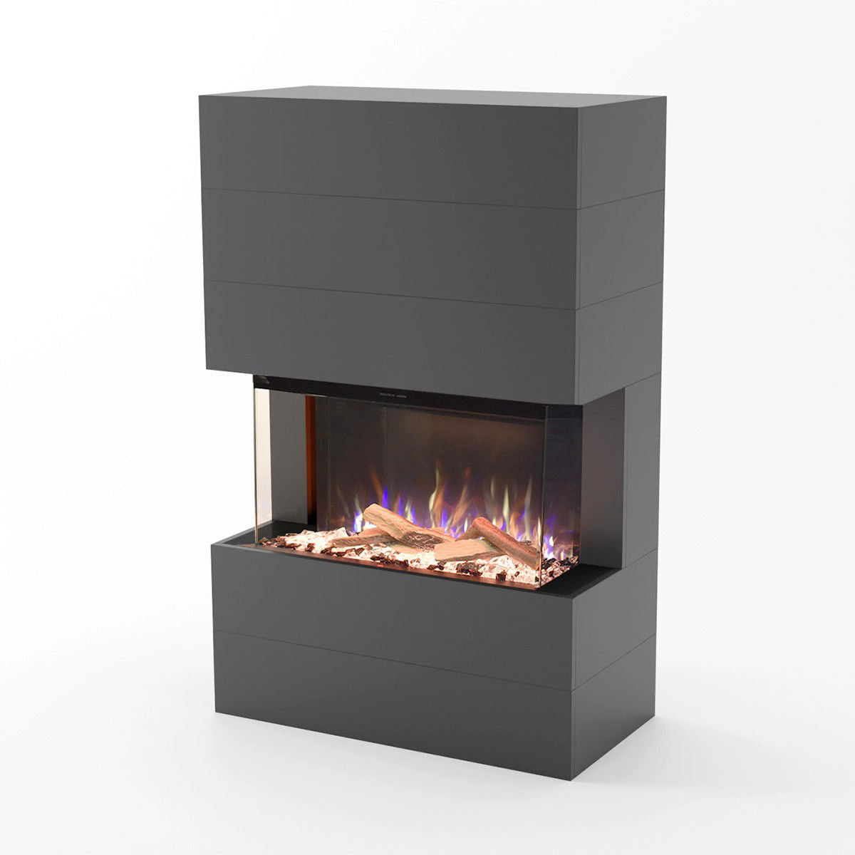Glow Fire Portia Grau Elektrokamin
