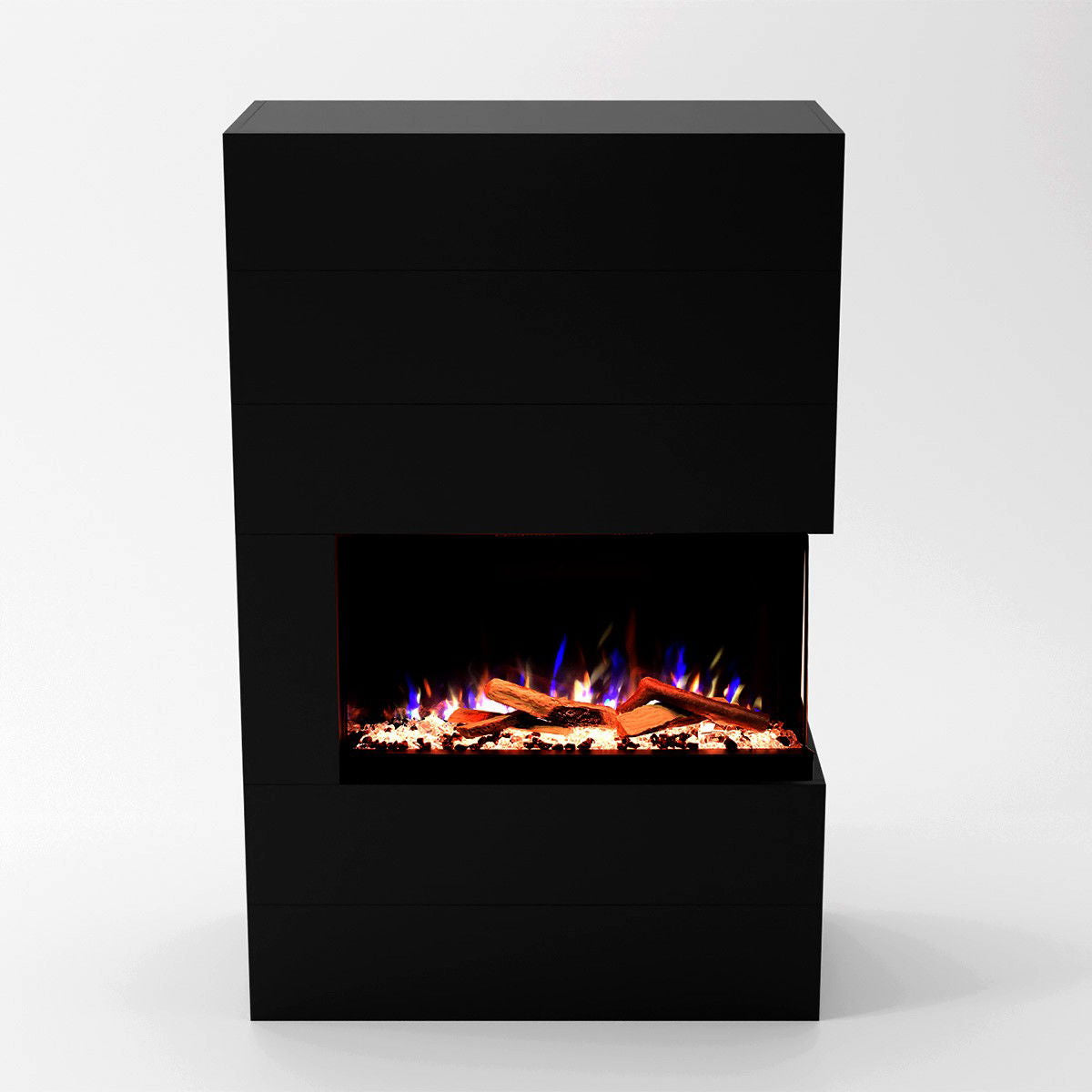 Glow Fire Portia Schwarz Elektrokamin