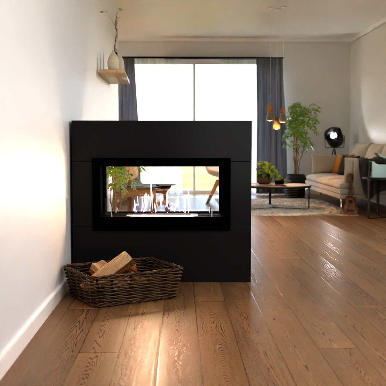 Glow Fire Ulstein Ethanol Kamin