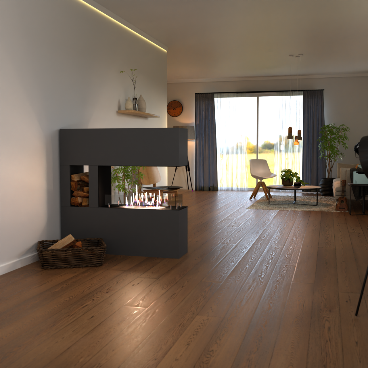 Glow Fire Vestland Ethanol Kamin