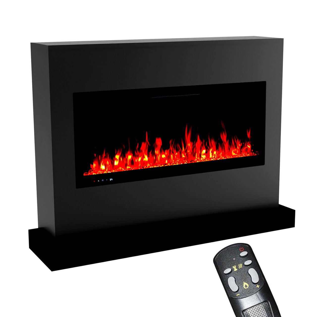 Glow Fire Zeus Schwarz Elektrokamin