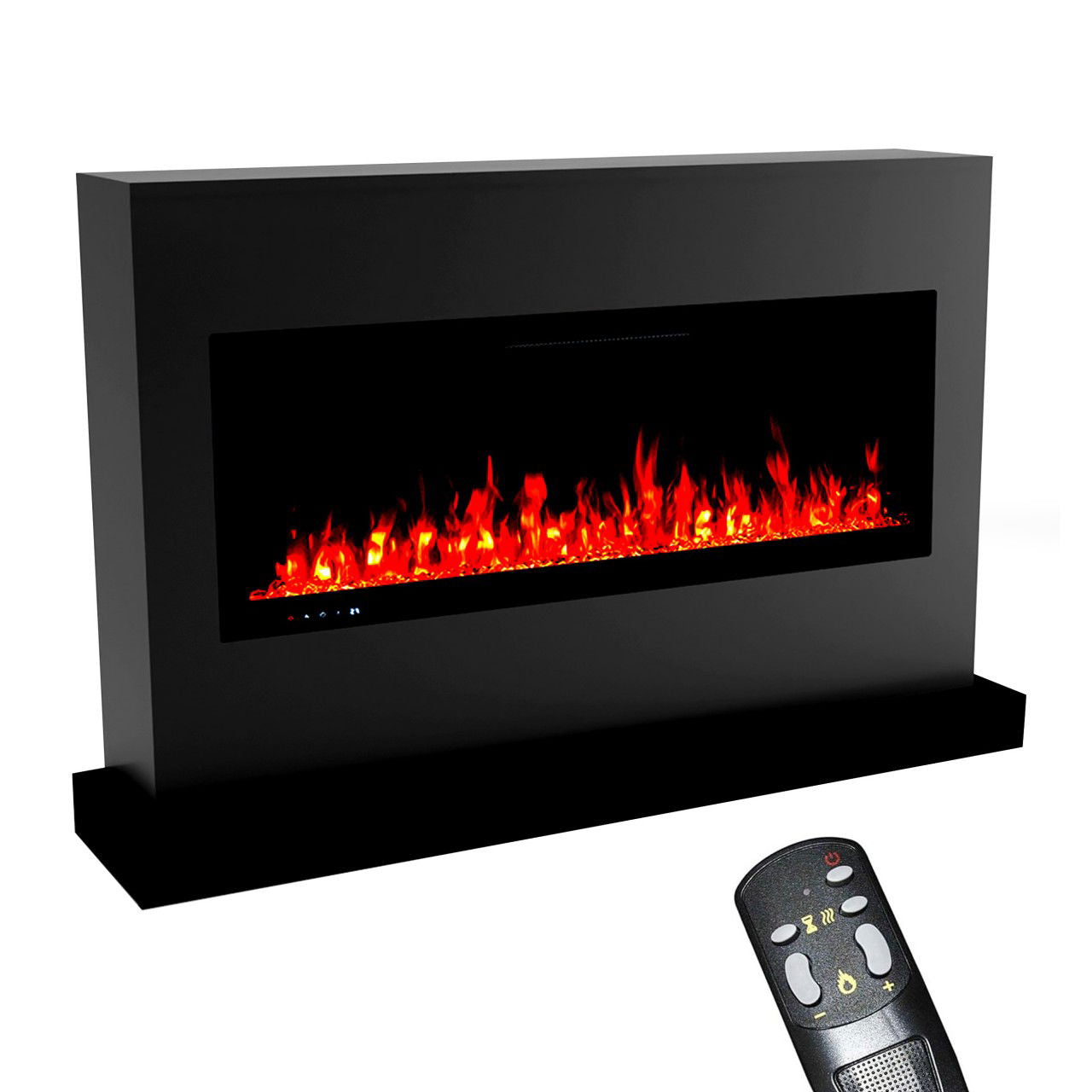 Glow Fire Zeus Schwarz Elektrokamin