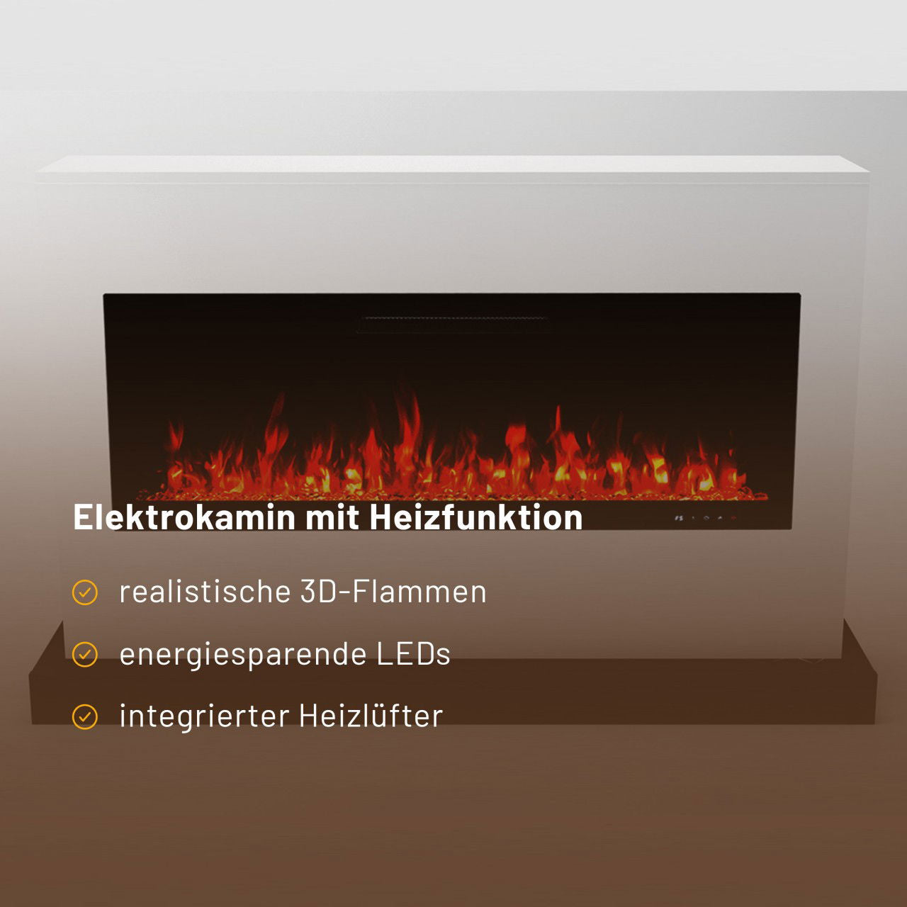 Glow Fire Zeus Weiß Elektrokamin