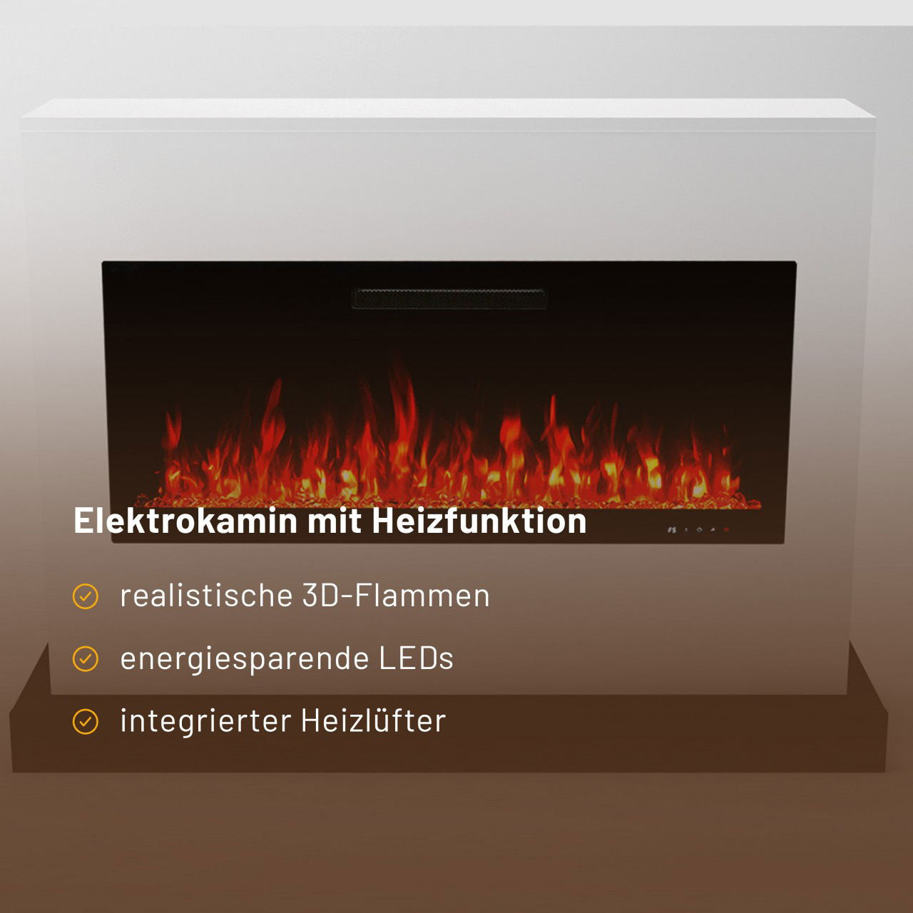 Glow Fire Zeus Weiß Elektrokamin