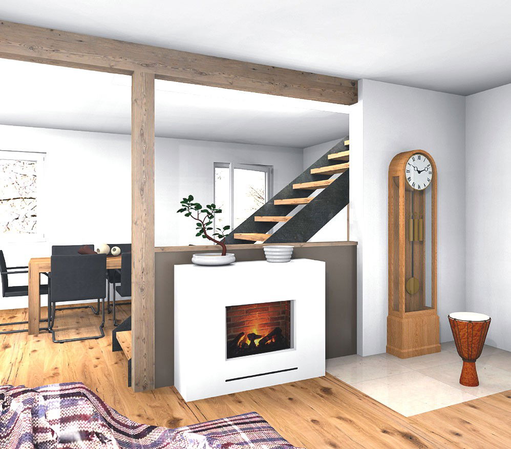 Glow Fire Lessing Elektrokamin