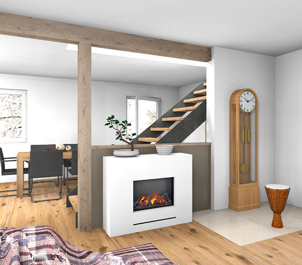 Glow Fire Lessing Elektrokamin