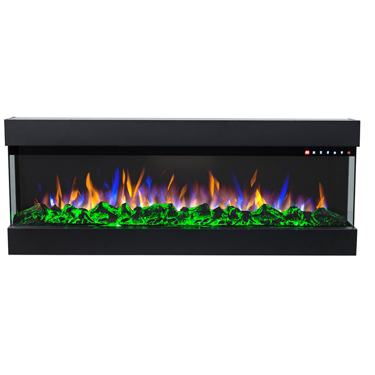 Glow Fire Insert 36 Schwarz Elektrokamin Einbaukamin
