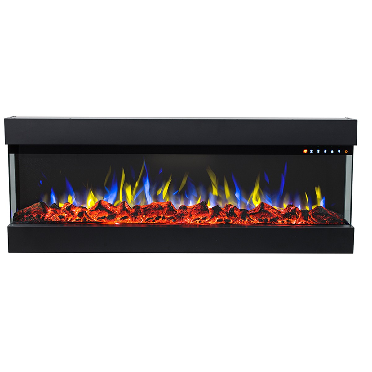 Glow Fire Insert 36 Schwarz Elektrokamin Einbaukamin