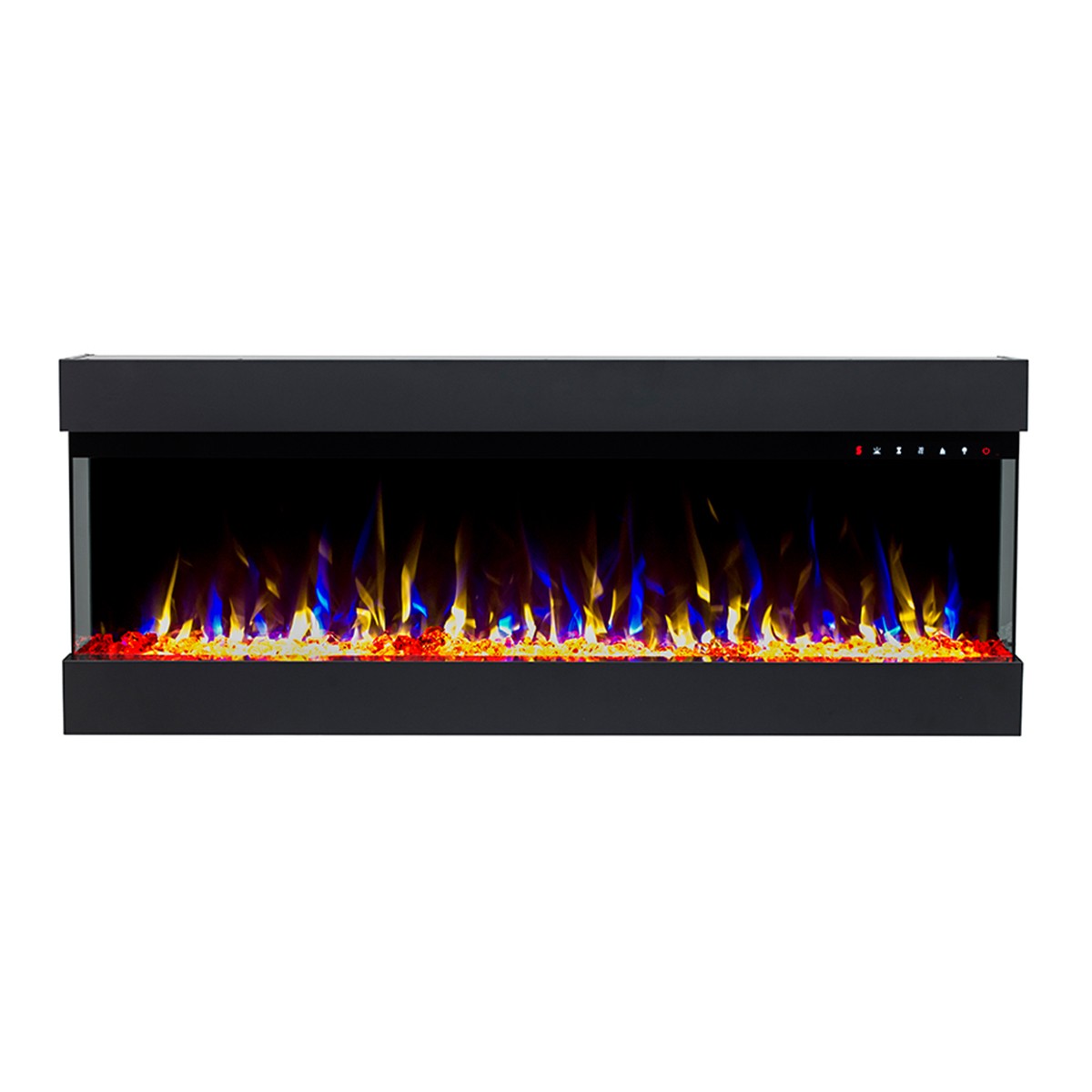 Glow Fire Insert 36 Schwarz Elektrokamin Einbaukamin