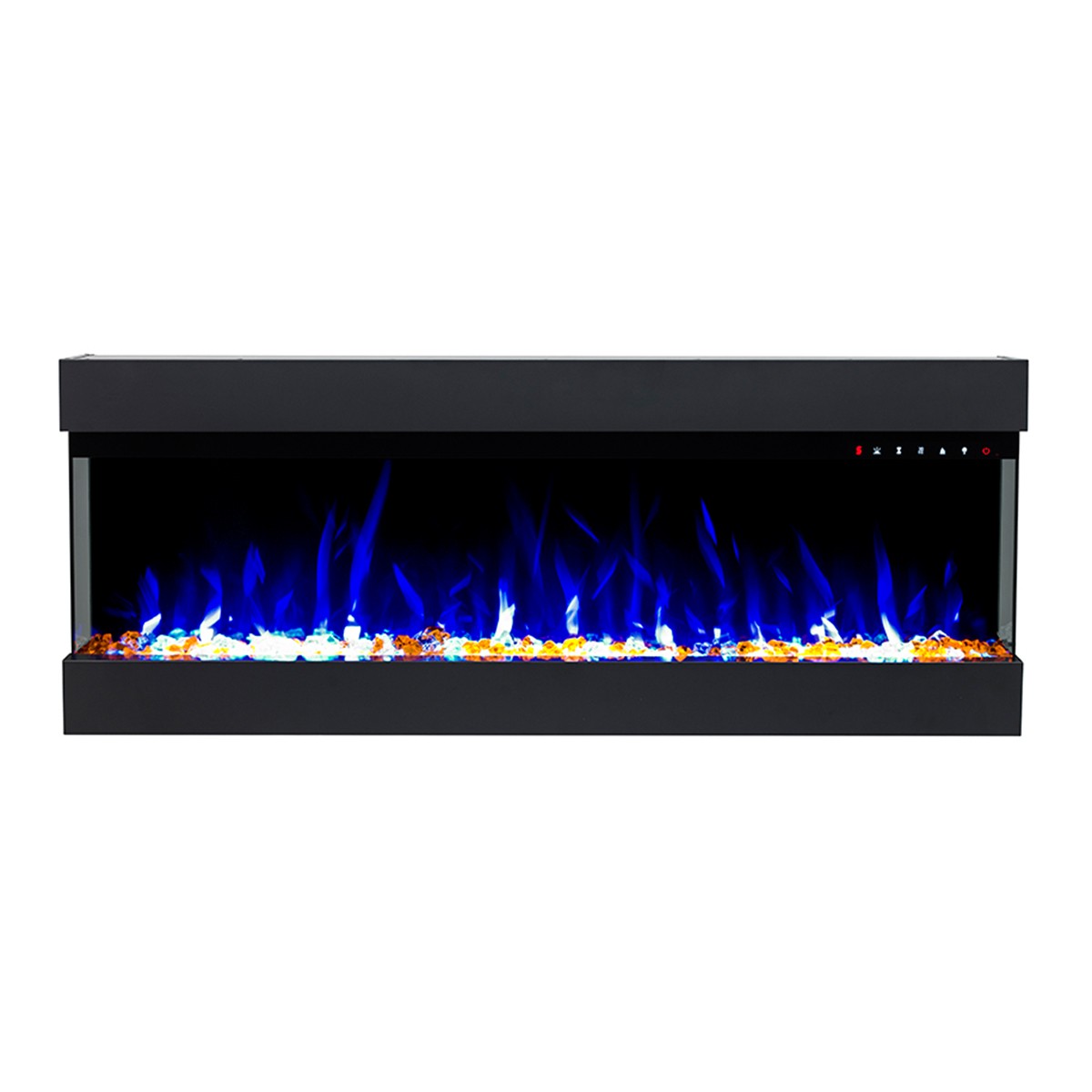 Glow Fire Insert 36 Schwarz Elektrokamin Einbaukamin
