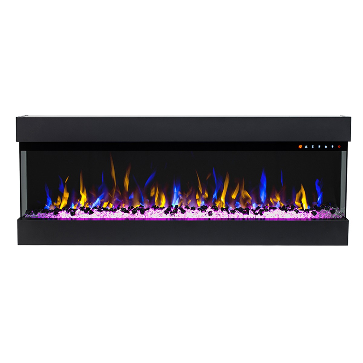Glow Fire Insert 36 Schwarz Elektrokamin Einbaukamin