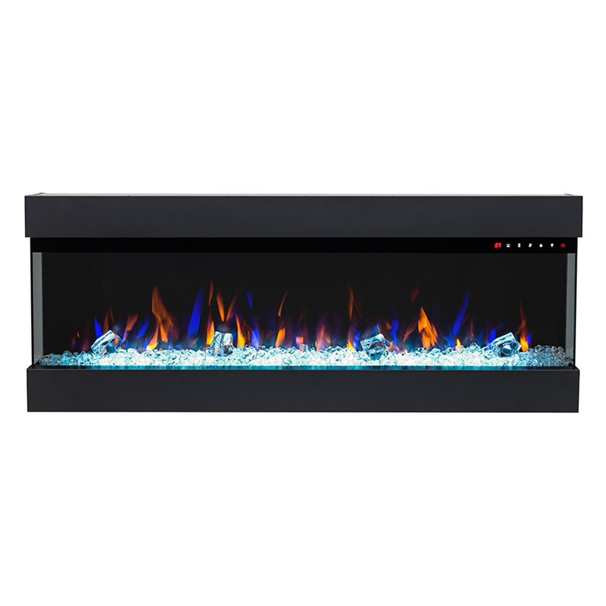 Glow Fire Insert 36 Schwarz Elektrokamin Einbaukamin