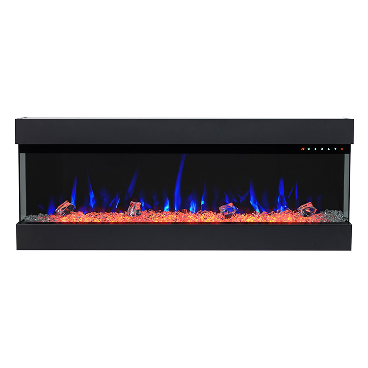 Glow Fire Insert 36 Schwarz Elektrokamin Einbaukamin