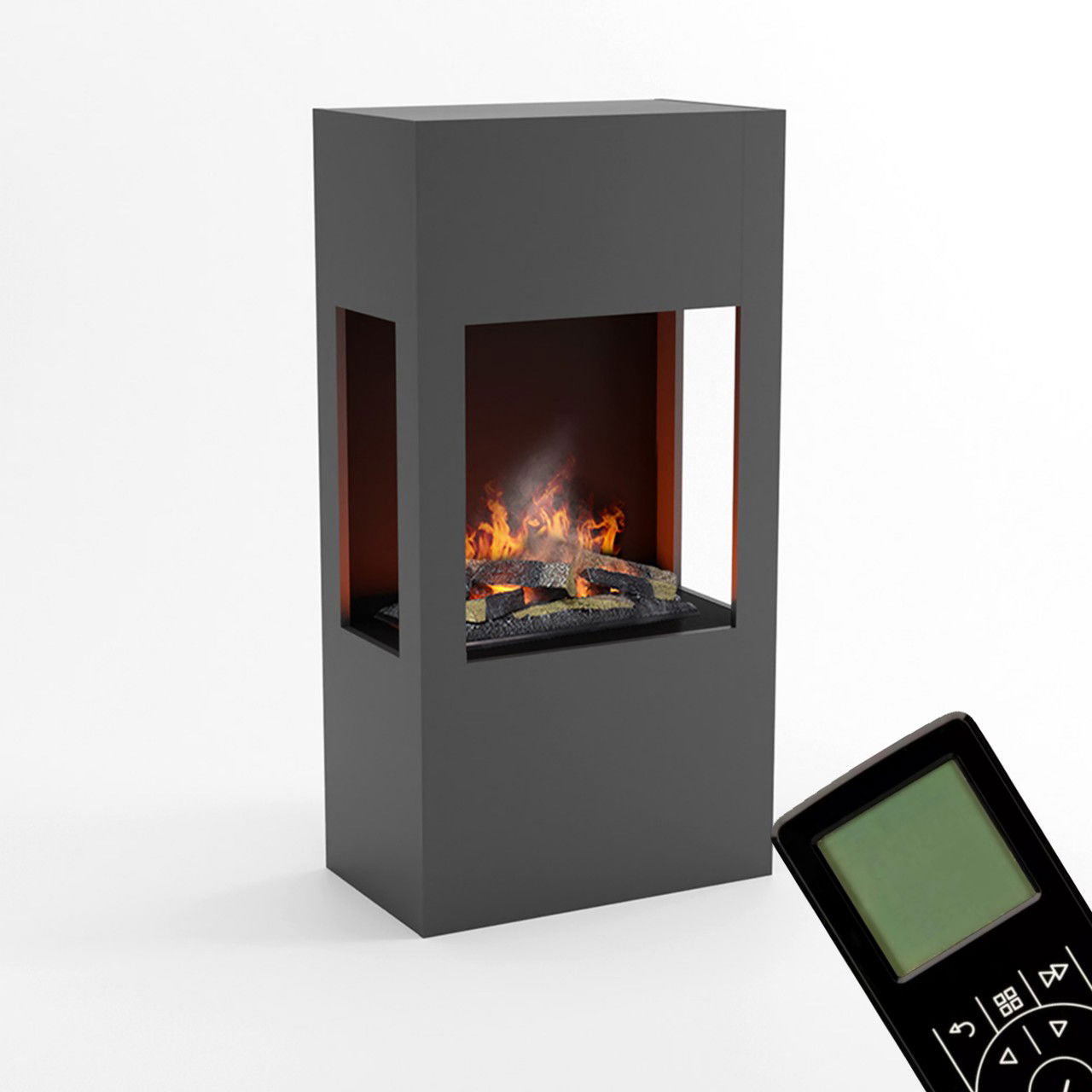 Glow Fire Böll Grau Elektrokamin mit Wasserdampf