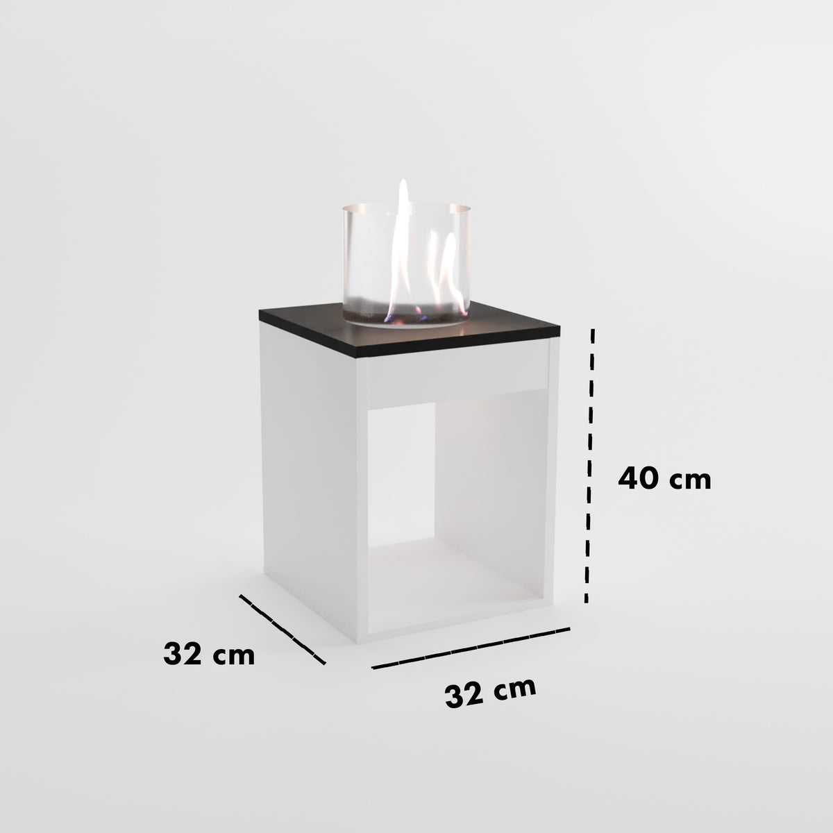 Cheminée à l’éthanol Glow Fire Emma Concept S