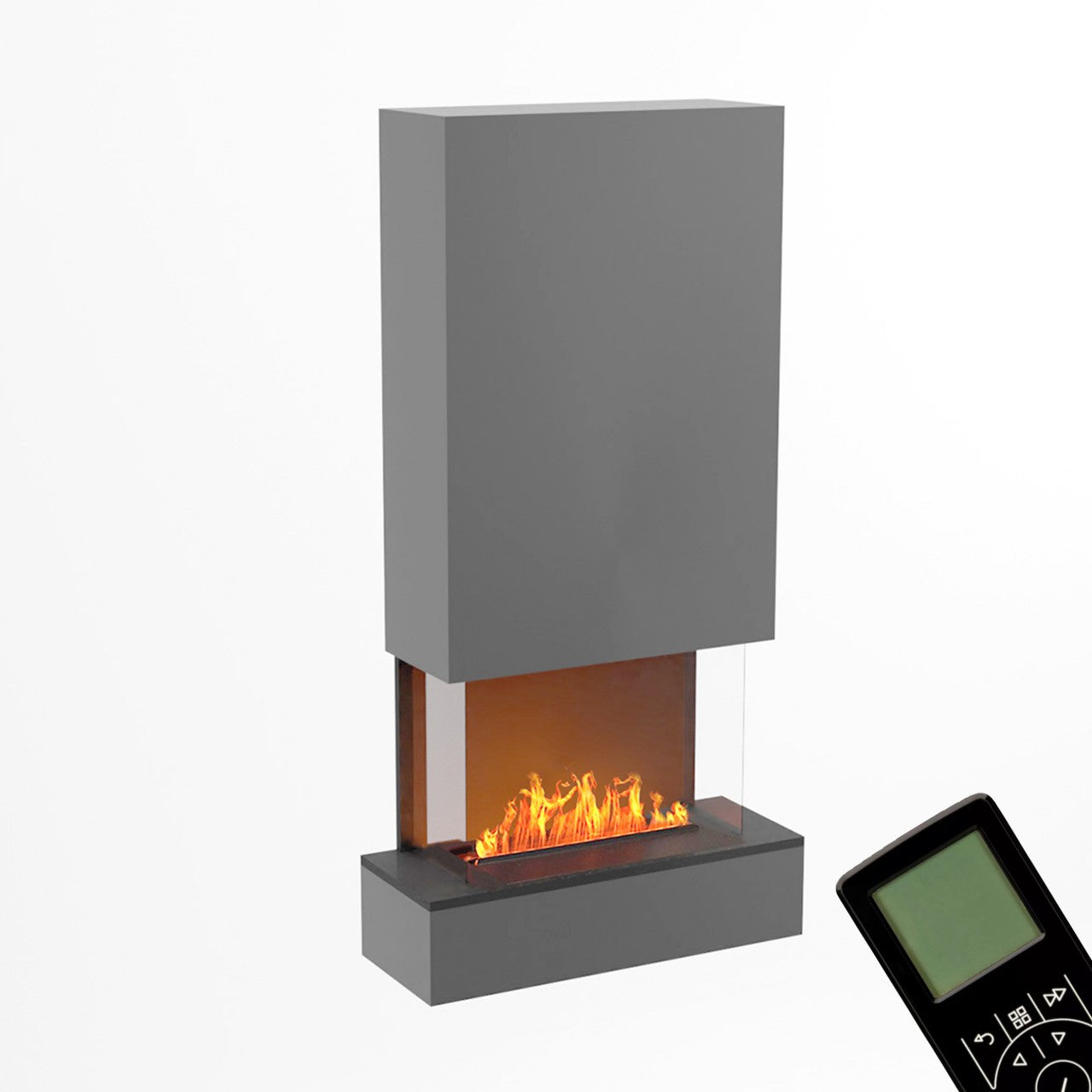 Glow Fire Hölderlin Hoch Elektrokamin Opti-Myst Cassette 500 ohne Holzdekoration