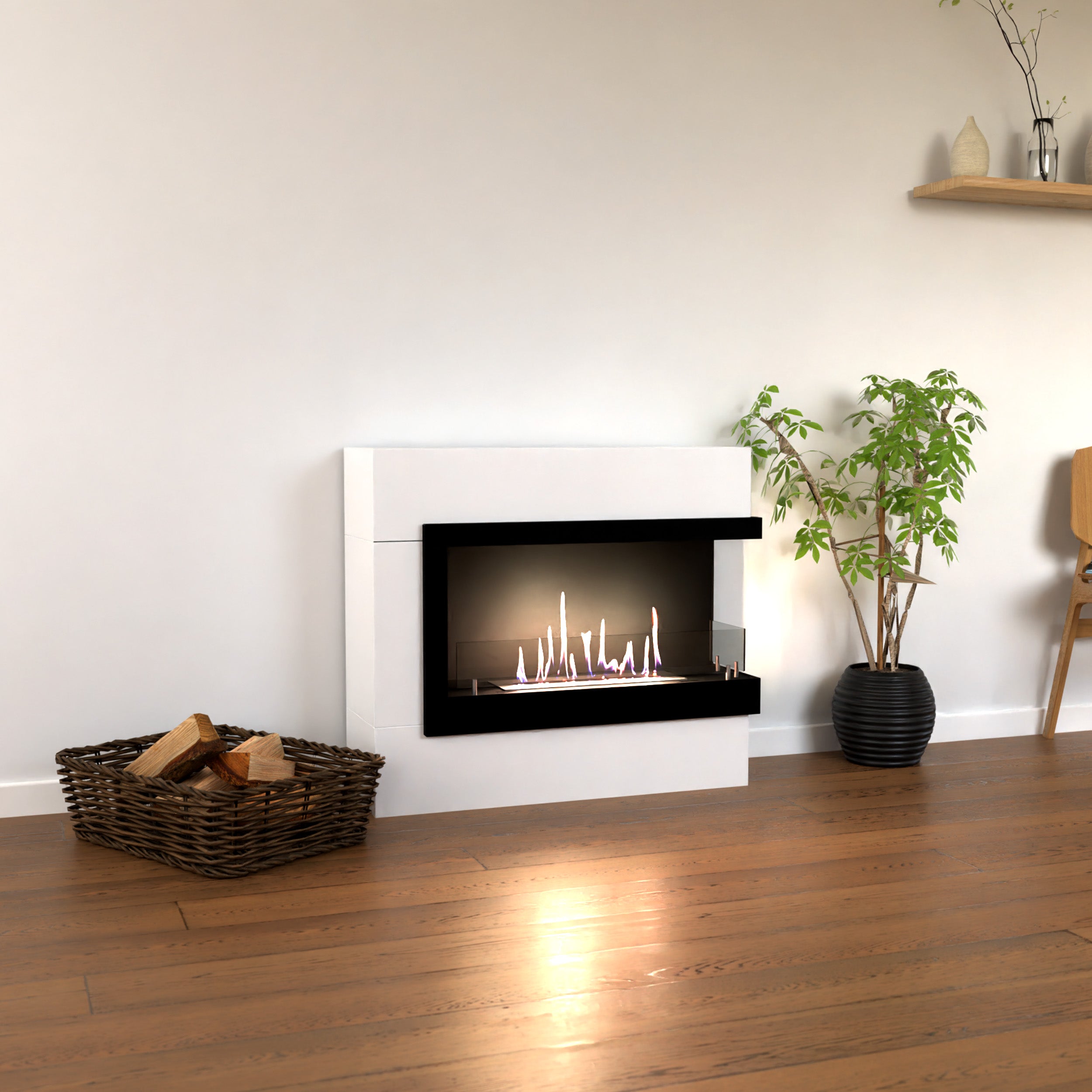 Glow Fire Halden Mini Rechts Ethanolkamin