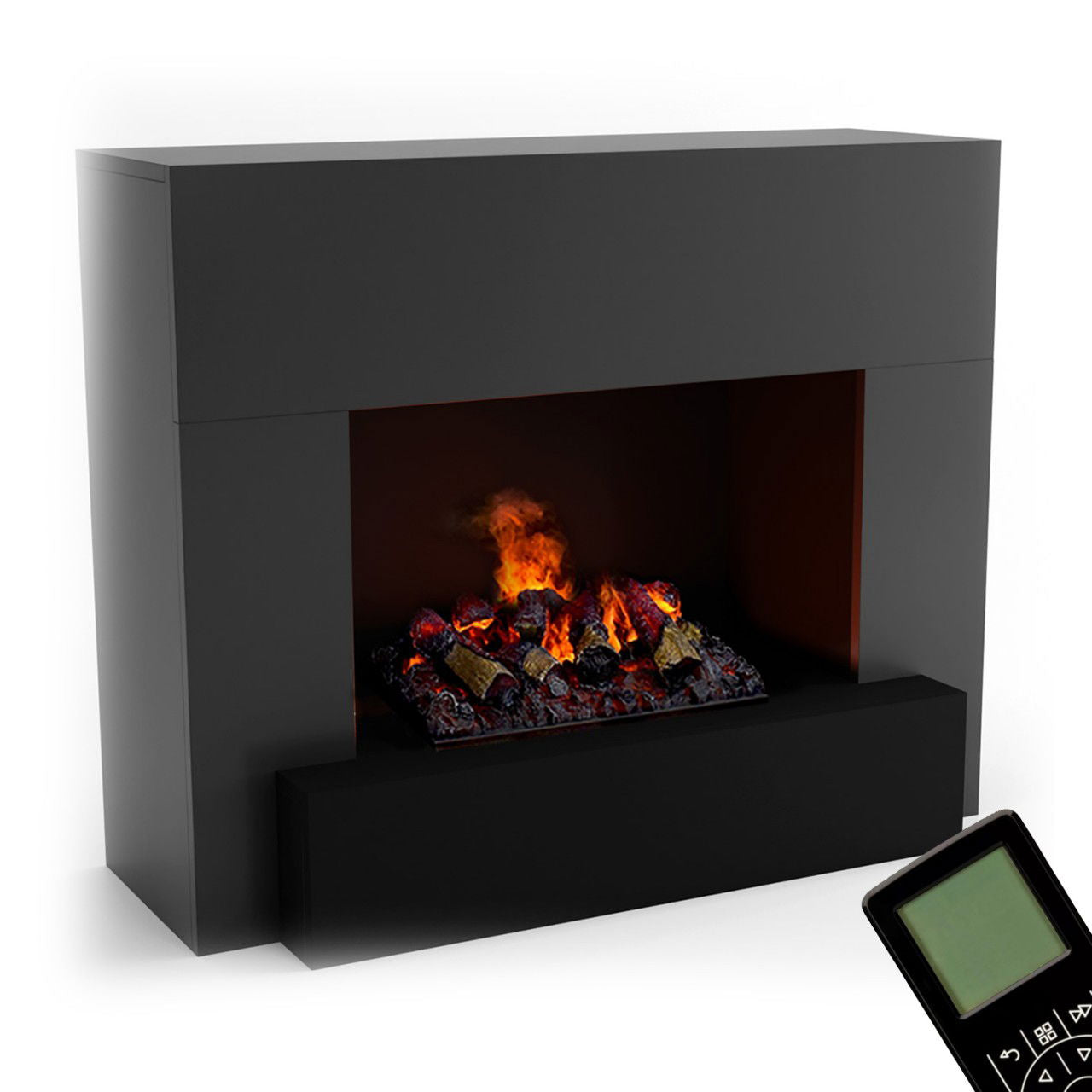 Glow Fire Hauptmann Grau Elektrokamin mit Wasserdampf