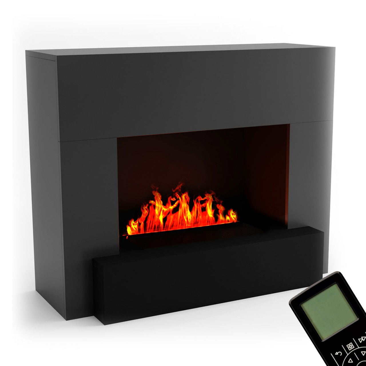 Glow Fire Hauptmann Grau Elektrokamin mit Wasserdampf