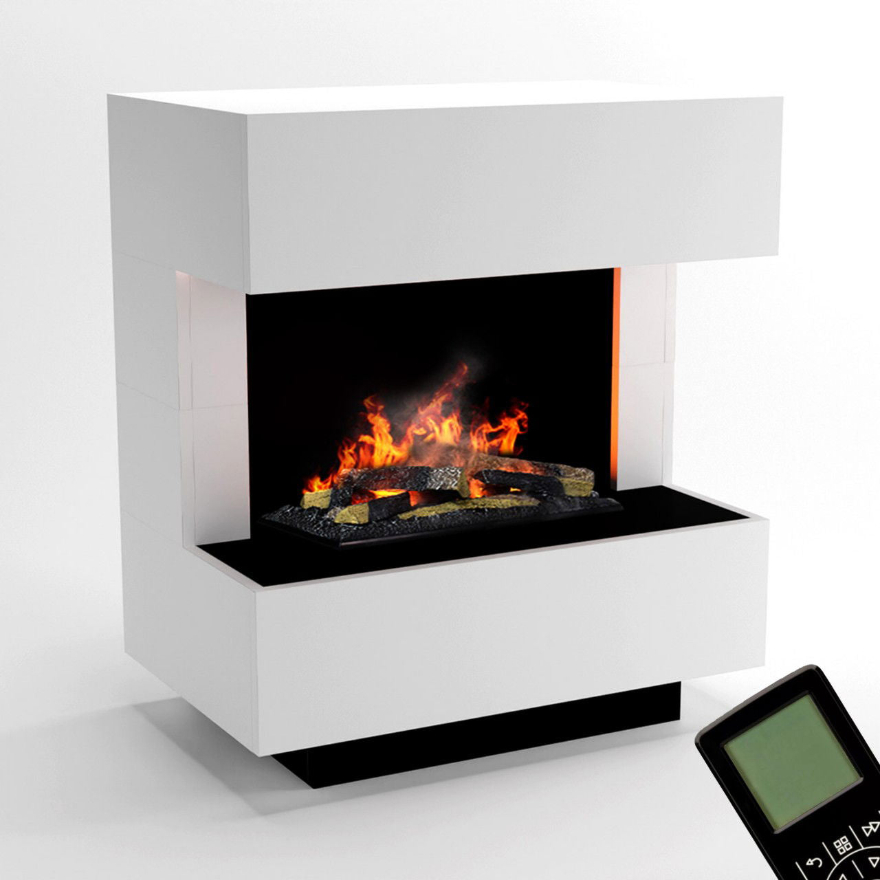 Glow Fire Kleist Weiß Elektrokamin mit Wasserdampf