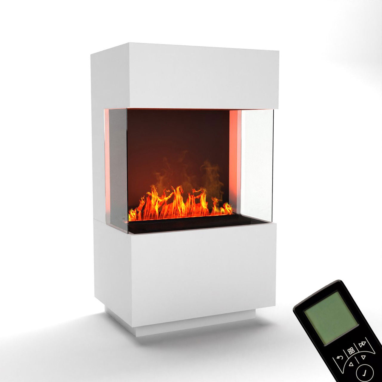 Glow Fire OGF1 Mini Weiß Elektrokamin mit Wasserdampf
