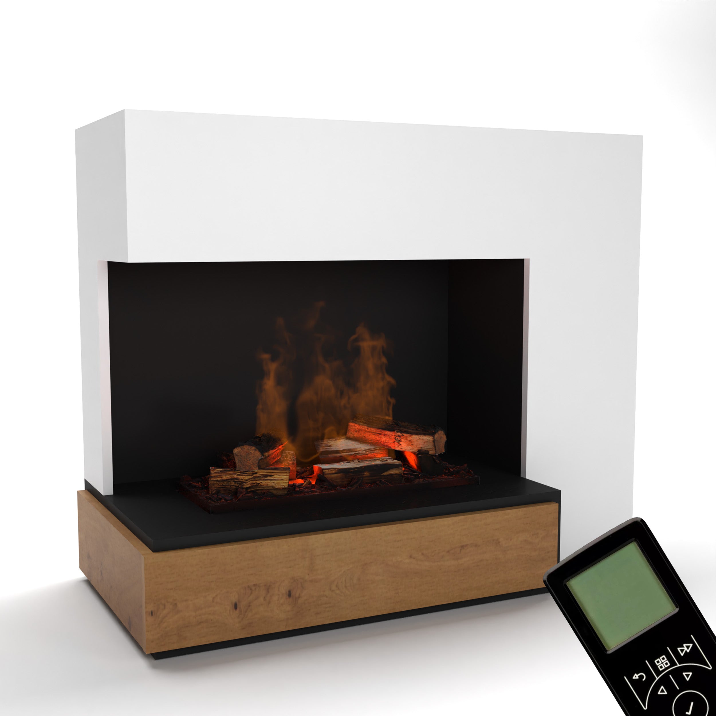 Glow Fire Planck Elektrokamin