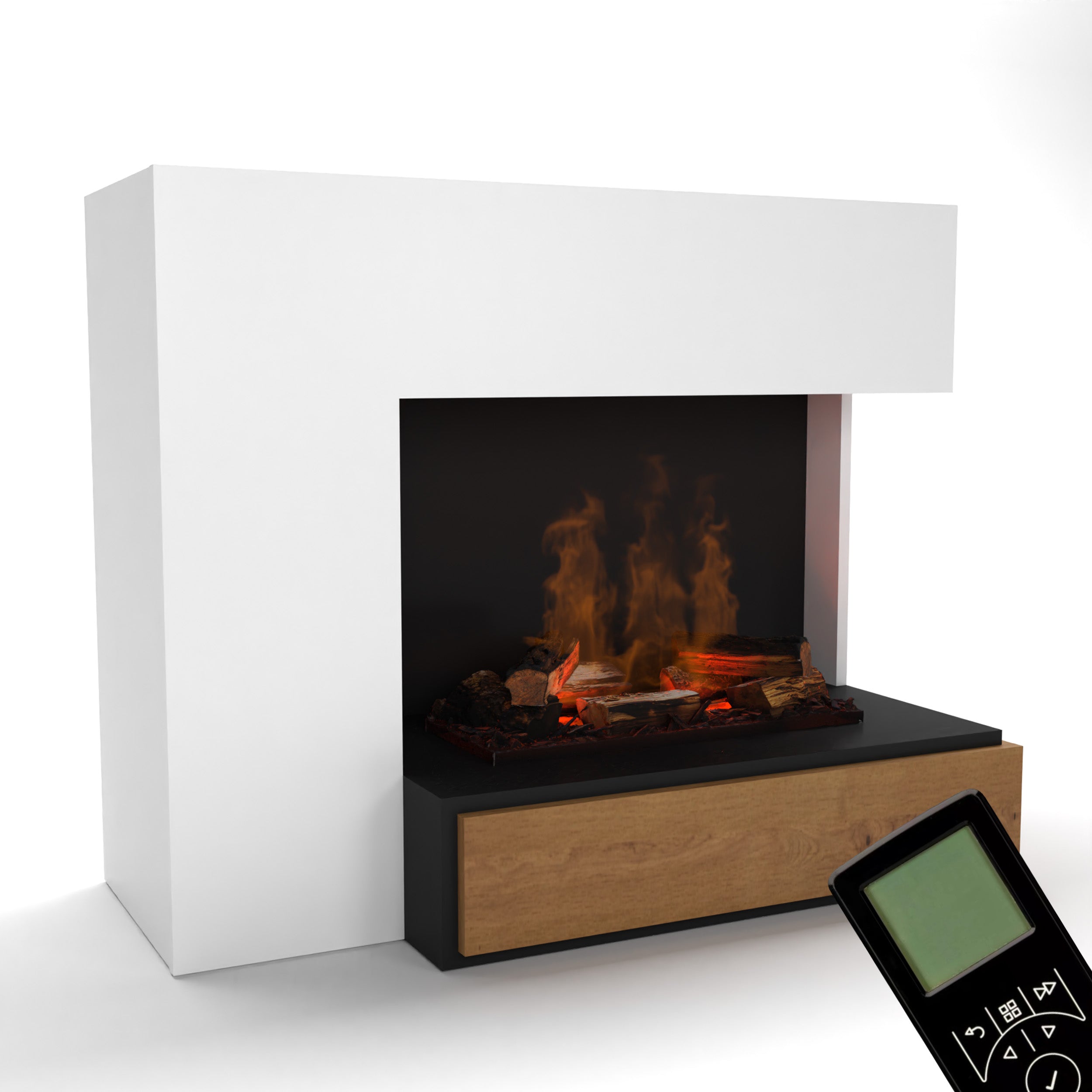 Glow Fire Planck Elektrokamin