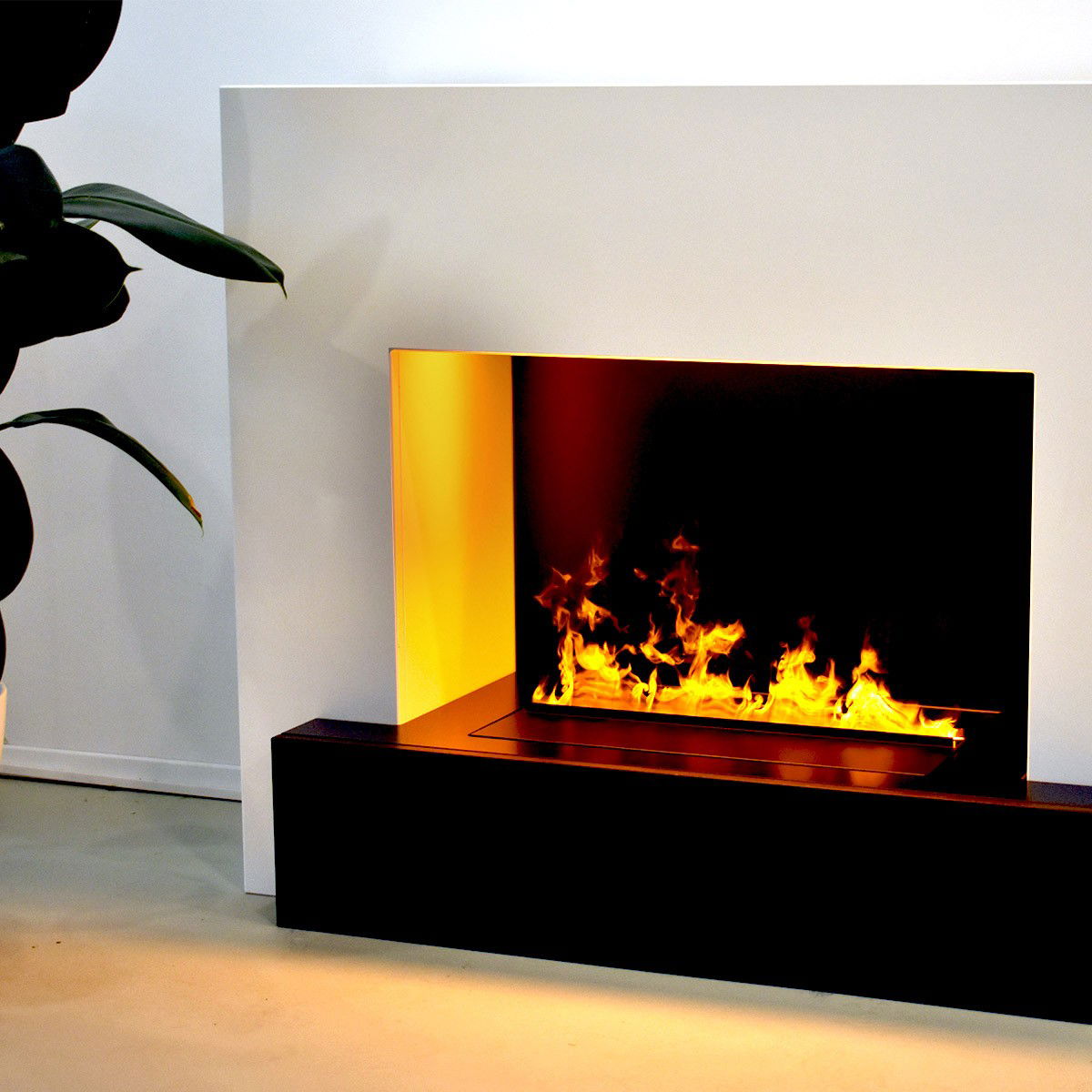 Glow Fire Hauptmann Weiß Elektrokamin mit Wasserdampf