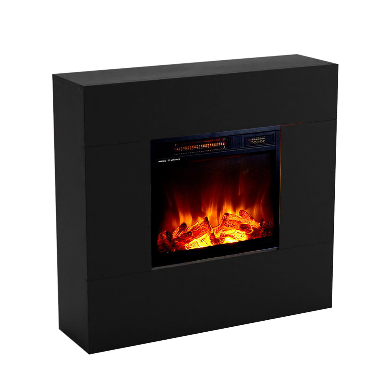 Kaminlicht NEO 1 Schwarz Elektrokamin