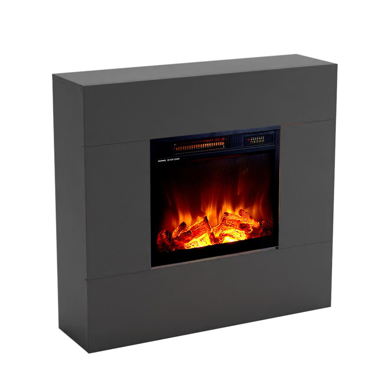 Kaminlicht NEO 1 Grau Elektrokamin