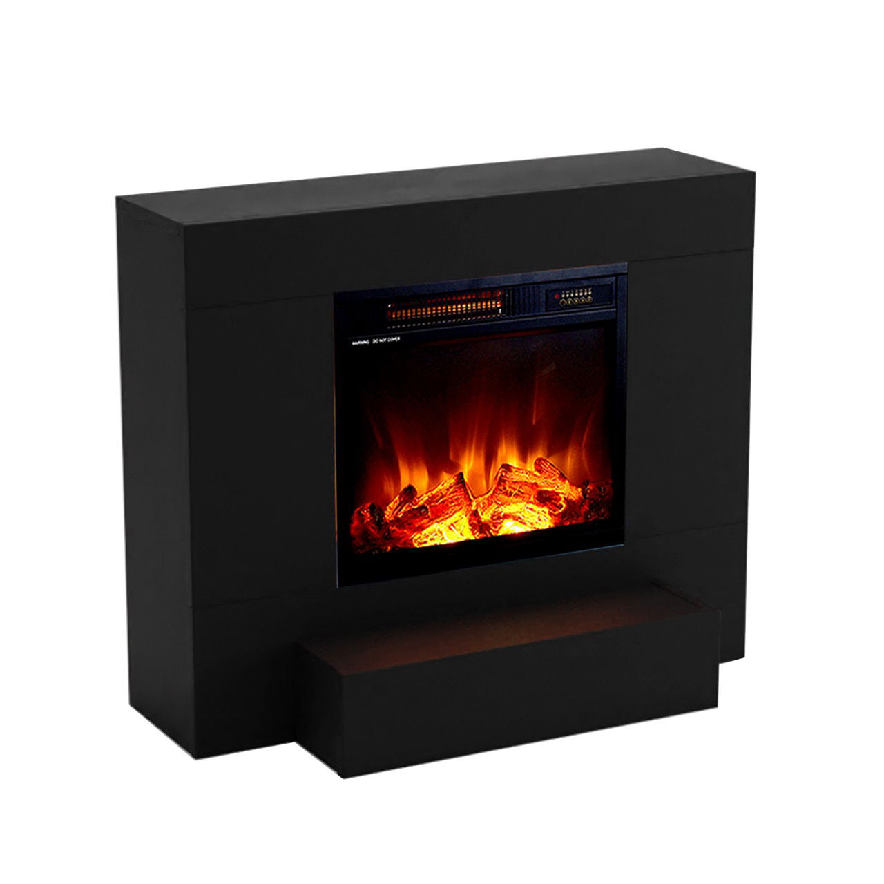 Kaminlicht NEO 5 Schwarz Elektrokamin